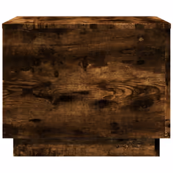 vidaXL Coffee Table with LED Lights End Table Side Tea Sofa Table Smoked Oak - Additional view 6