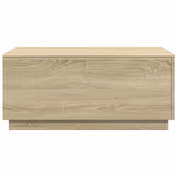 vidaXL Coffee Table with LED Lights End Table Side Tea Sofa Table Sonoma Oak - Additional view 6