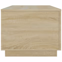 vidaXL Coffee Table with LED Lights End Table Side Tea Sofa Table Sonoma Oak - Additional view 7
