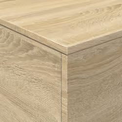 vidaXL Coffee Table with LED Lights End Table Side Tea Sofa Table Sonoma Oak - Additional view 9