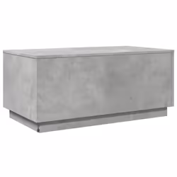 vidaXL Coffee Table with LED Lights End Table Side Sofa Table Concrete Grey - Additional view 7