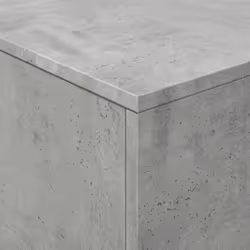 vidaXL Coffee Table with LED Lights End Table Side Sofa Table Concrete Grey - Additional view 8