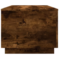 vidaXL Coffee Table with LED Lights End Table Side Tea Sofa Table Smoked Oak - Additional view 7