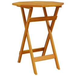 vidaXL Folding Garden Table Outdoor Table Patio Dining Table Solid Wood Acacia