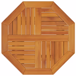 vidaXL Folding Garden Table Outdoor Table Patio Dining Table Solid Wood Acacia - Additional view 6