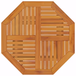 vidaXL Folding Garden Table Outdoor Table Patio Dining Table Solid Wood Acacia - Additional view 6