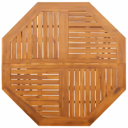 vidaXL Folding Garden Table Outdoor Table Patio Dining Table Solid Wood Acacia - Additional view 6
