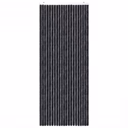 vidaXL Fly Curtain Door Curtain Fly Screen Anthracite 100x230 cm Chenille