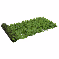 vidaXL Balcony Privacy Screen with Leaves Patio Artificial Ivy Fence Screening - green, 200 x 75 cm