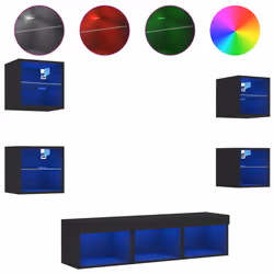 VidaXL 3216584, Black, Wood, Wood, 1 pc(s)