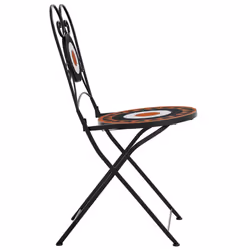 VidaXL 4003406 outdoor chair Terrace Ceramic, Iron Terracotta, White - Additional view 6