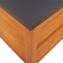 vidaXL Garden Storage Box Outdoor Storage Shed Deck Box Solid Wood Acacia - Additional view 7