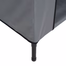 vidaXL Dog House Elevated Dog Pet Shelter Dog Kannel Oxford Fabric and Steel - 90 x 65 x 85 cm - Additional view 8