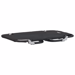 vidaXL Dog Bed Foldable Raised Dog Cot Anthracite Oxford Fabric and Steel - 70 x 46 x 18 cm - Additional view 7