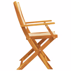 VidaXL 367668 outdoor chair Terrace Acacia wood, Polypropylene (PP) Beige - Additional view 6