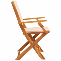 VidaXL 367672 outdoor chair Terrace Acacia wood, Polyester Beige - Additional view 6