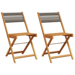 VidaXL 367679 outdoor chair Terrace Acacia wood Grey