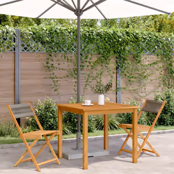 VidaXL 367679 outdoor chair Terrace Acacia wood Grey