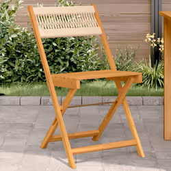 VidaXL 367680 outdoor chair Terrace Acacia wood Beige
