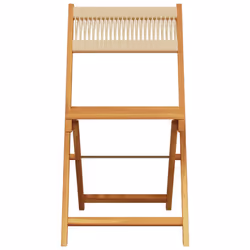 VidaXL 367680 outdoor chair Terrace Acacia wood Beige - Additional view 5
