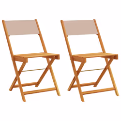 VidaXL 367683, Terrace, Acacia wood, Polyester, Taupe, 110 kg, 410 mm, 525 mm