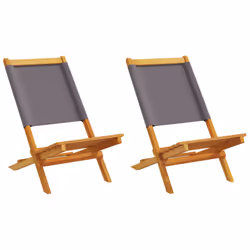 VidaXL 367691, Terrace, Acacia wood, Polyester, Anthracite, 110 kg, 410 mm, 720 mm
