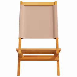 VidaXL 367692 outdoor chair Terrace Acacia wood, Polyester Taupe - Additional view 5