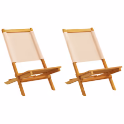 VidaXL 367693, Terrace, Acacia wood, Polyester, Beige, 110 kg, 410 mm, 720 mm