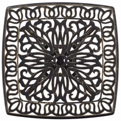 vidaXL Garden Table Outdoor Dining Table Side Table Bronze Cast Aluminium - Additional view 7