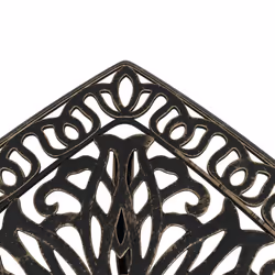 vidaXL Garden Table Outdoor Dining Table Side Table Bronze Cast Aluminium - Additional view 8