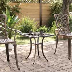 VidaXL 4002819 outdoor table Bronze