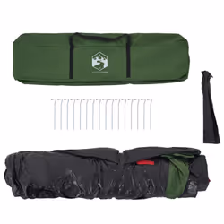 vidaXL Family Tent Cabin 7-Person Lightweight Camping Tent Green Quick Release - Additional view 9