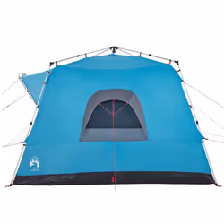 vidaXL Family Tent Cabin 7-Person Lightweight Tent Camping Tent Quick Release - blue - Additional view 6