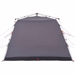 vidaXL Family Tent Cabin 7-Person Lightweight Tent Camping Tent Quick Release - grey and orange - Additional view 7