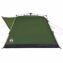 vidaXL Camping Tent Cabin 4-Person Lightweight Tent Dome Tent Quick Release - Green - Additional view 6