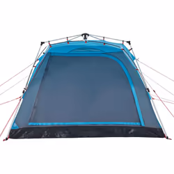 vidaXL Camping Tent Cabin 4-Person Lightweight Tent Dome Tent Quick Release - Blue - Additional view 4