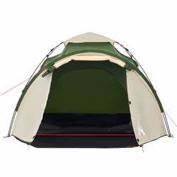 vidaXL Camping Tent Dome 3-Person Lightweight Dome Tent Green Quick Release - Green - Additional view 7