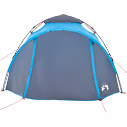 vidaXL Camping Tent Dome 3-Person Lightweight Dome Tent Green Quick Release - Blue - Additional view 5