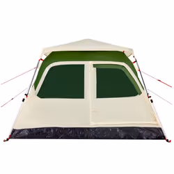 vidaXL Family Tent Dome 8-Person Lightweight Tent Camping Tent Quick Release - Green, 255 x 222 x 165 cm - Additional view 5