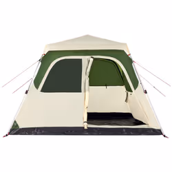 vidaXL Family Tent Dome 8-Person Lightweight Tent Camping Tent Quick Release - Green, 310 x 285 x 200 cm - Additional view 6