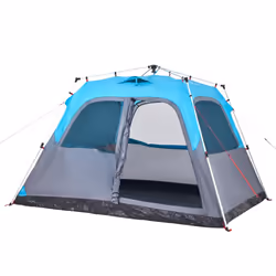 vidaXL Family Tent Dome 8-Person Lightweight Tent Camping Tent Quick Release - Blue, 310 x 285 x 200 cm - Additional view 4