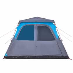 vidaXL Family Tent Dome 8-Person Lightweight Tent Camping Tent Quick Release - Blue, 310 x 285 x 200 cm - Additional view 5