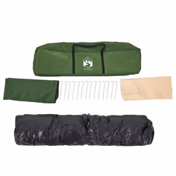 vidaXL Family Tent Dome 8-Person Lightweight Tent Camping Tent Quick Release - Green, 438 x 268 x 210 cm - Additional view 9