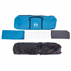 vidaXL Family Tent Dome 8-Person Lightweight Tent Camping Tent Quick Release - Blue, 438 x 268 x 210 cm - Additional view 9