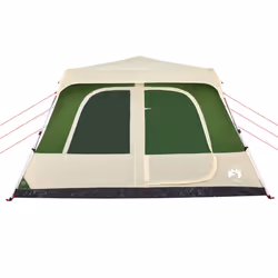 vidaXL Family Tent Dome 10-Person Lightweight Tent Camping Tent Quick Release - Green - Additional view 4