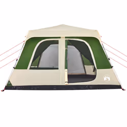 vidaXL Family Tent Dome 10-Person Lightweight Tent Camping Tent Quick Release - Green - Additional view 5