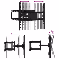 vidaXL TV Wall Mount for 26-70 Inch Screen Max VESA TV Wall Bracket 40 kg - Additional view 5