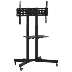 vidaXL TV Stand on Wheels 32-90 Inch Screen Max VESA TV Cabinet Monitor Stand - 50 kg