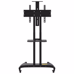 vidaXL TV Stand on Wheels 32-90 Inch Screen Max VESA TV Cabinet Monitor Stand - 60 kg