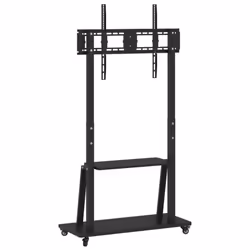 vidaXL TV Stand on Wheels 32-90 Inch Screen Max VESA TV Cabinet Monitor Stand - 100 kg - Additional view 4